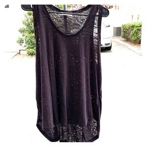 Lush black tank